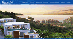 Desktop Screenshot of kamalafalls.com