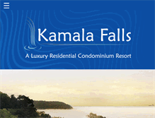 Tablet Screenshot of kamalafalls.com